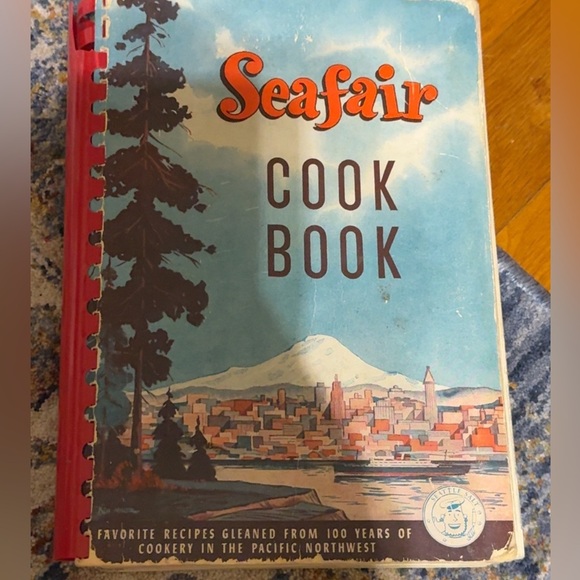 VTG 1951 Seafair Spiral Cook Book Saint Andrews by the lake Episcopal Church - Picture 1 of 7